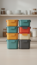 Stackable Modular Food Storage Set